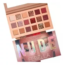 Paleta Sombras Ruby Rose Soft Nude Feels 17 Cores C/ Primer