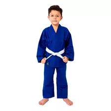 Kimono Infantil Criança Torah Judô E Jiu Jitsu Azul M3