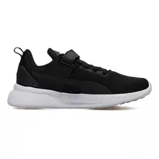 Tênis Infantil Menino Puma Flyer Runner Preto - 30971