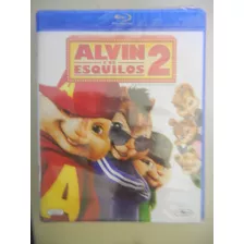 Alvin E Os Esquilos 2 - Blu Ray - Novo - Lacrado