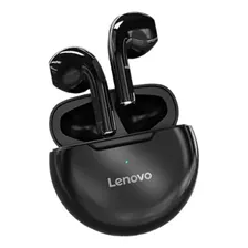 Audífonos In-ear Inalámbricos Lenovo Ht38 Ht38 Negro Con Luz Led