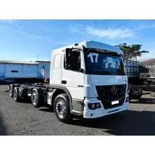 Mb Atego 3030 8x2 2017 Bitruck Chassi Leito Automatico