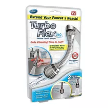 Extensión Flexible Grifo Llave De Lava Platos Turbo Flex 360