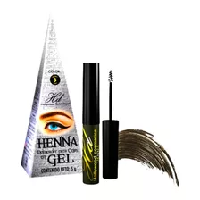 Delineador Para Cejas Henna Natural Gel Semipermanente Hd