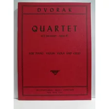 Quartet Op 87 N E Flat Major Piano Violin Viola Cello Dvorak
