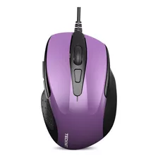 Mouse Tecknet Pro Con Cable/purpura