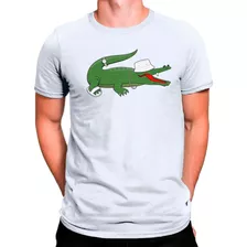 Camiseta Masculina Jacaré De Chapéu Ostentação Algodão