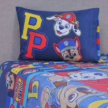 Juego De Sábanas Paw Patrol Plaza Y Media 