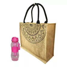 Bolsa De Palha Feminina Elegante Verão Com Bolso E Ziper