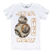 Playera Bb8 Star Wars Máscara De Látex