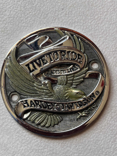 Harley Davidson Emblema Motocicleta Original Eagle Iron Foto 2