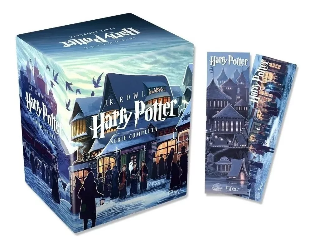 Caixa Box Coleção Harry Potter Série Completa 7 Volumes J.k.