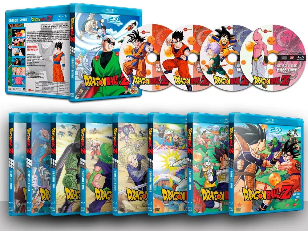 Dragon Ball Z Serie Completa Em Blu-ray - Trial Audio 1080p