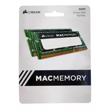 Mem Sodimm Notebook 8gb (2x4gb) Ddr3 1333 Mac Corsair C/ Nf 