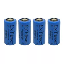 Bat. Rcr123 Expower 450mah 3v (kit C/4 Peças)