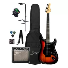 Paquete De Guitarra Electrica Smiger By Mccartney Hss