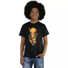 Naruto Shippuden Camiseta Infantil Kurama Camisa 100%algodão