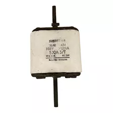 Fusível Nh3 500a Retardado 500v Siemens 3na1 434