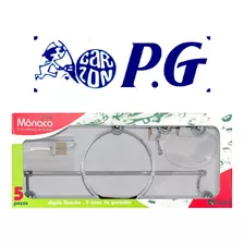 Accesorios Para Baño Monaco 5pc Cromado Super Cristal Pg 