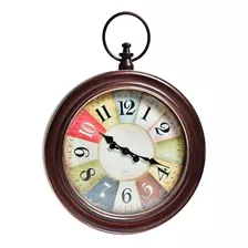 Reloj De Pared 43 Cm De Plástico