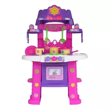 Cocina Infantil Niñas Luces Y Sonido 21pcs Juguete Boytoys