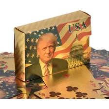 Moneda Coleccionable Sw Donald Trump Naipes - Baraja De Naip
