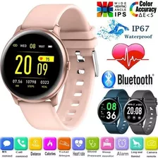 Pantalla Deporte Inteligente Táctil Reloj Mujer Impermeable