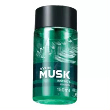 Musk Instinct Body Splash 150ml Avon Frescor Amadeirado Refr