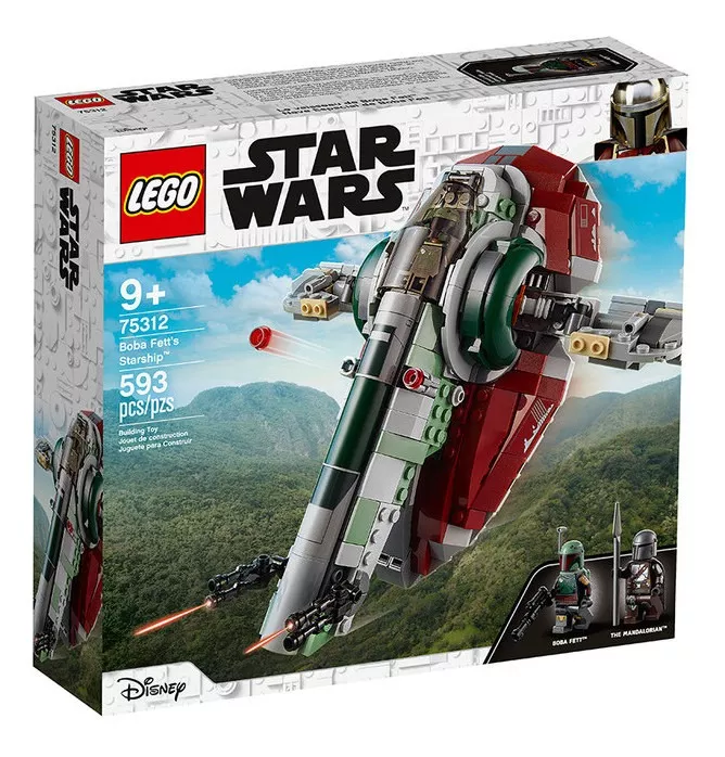      Lego Star Wars 75312 Nave Estelar De Boba Fett