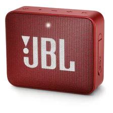 Parlante Jbl Go 2 Portátil Con Bluetooth Waterproof - Rojo