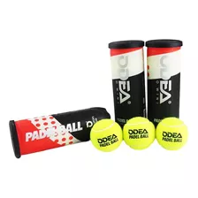 3 Tarros (9 Pelotas) Padel Premium Profesional Odea Nuevas