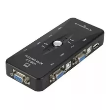 Kvm Usb Switch Com 01 Entrada E 04 Saídas Vga