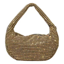 Bolso Hobo Bling Hobo Para Mujer, Elegante, Con Diamantes De