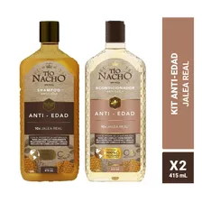  Pack Tío Nacho Jalea Real Shampoo + Acondicionador 415 Ml