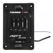 Micrófono Fishman Classic 4 Deluxe Guitarra Preamplificador 