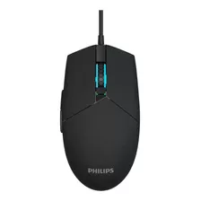 Mouse Gamer Philips Spk9304 - 2000dpi - 6 Botões - Spk9304