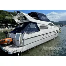 Lancha Intermarine 440 Full Gold Ano 2002 Com Ar E Gerador