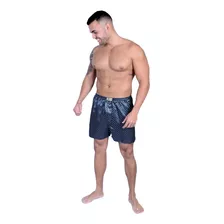 Cueca Samba Canção Short Masculino Adulto Cetim Seda