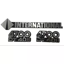 International Truck Hood 4700 Dt 408 Emblemas X3