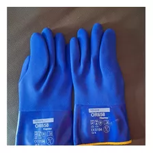 Guante Towa Or658 Pvc Azul Resistente Y Térmico