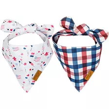 Pañuelos Perros 2 Pack | Juego | Tela Premium Durade...