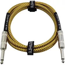 Cable De Audio De 6 Pies Para Guitarra Instrumento 14 Pulga