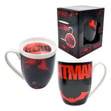 Taza Café Batman Porcelana 385ml Original Colección Dc Comic