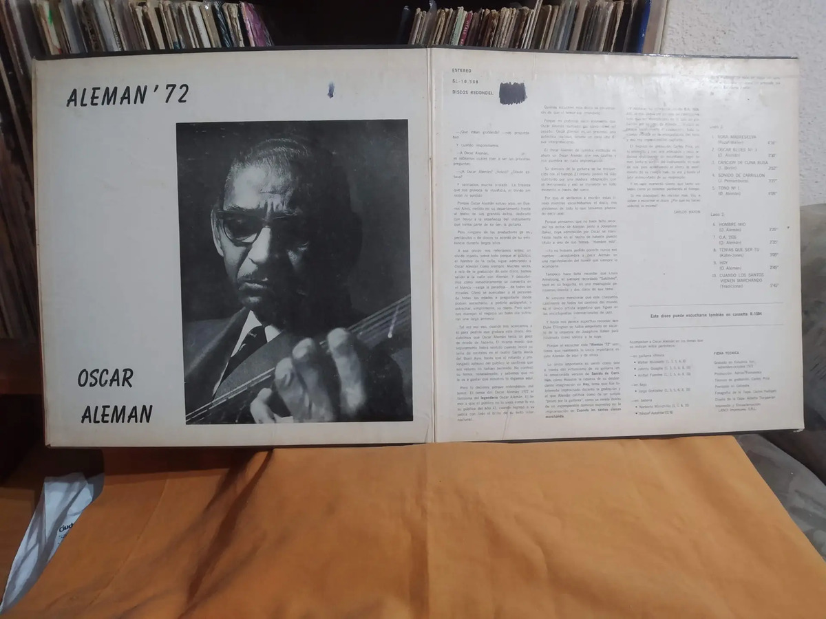 Oscar Aleman - Aleman 72 - vinilo 1972