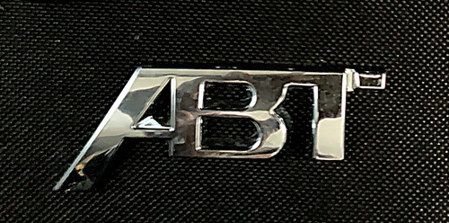 Emblema Logo S R S4 S5 Abt Audi Vw Cromo Baul Lateral Frente Foto 5