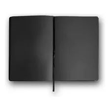 Agenda Cuaderno Hojas Negras A5 Con Lápiz Y 5 Repuestos 
