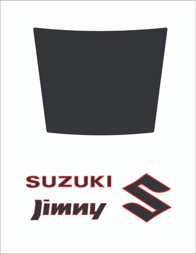 Calcomanias, Stickers Suzuki Jimny Para Cofre Y Emblemas Foto 3