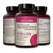 Probióticos Para El Cuidado De La Mujer, Naturewise 40,