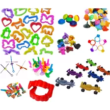 100 Mini Brinquedos Lembrancinha Sacolinha Infantil Crianças