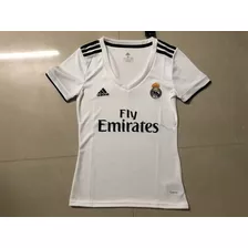 Camisa Real Madrid 2018-2019 Feminina Original Frete Gratis